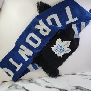 Toronto Maple Leafs NHL Scarf Blue White And Black